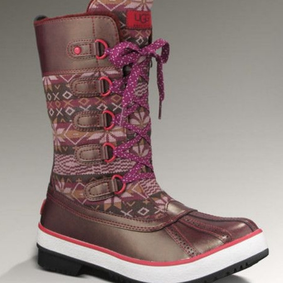 UGG Shoes - Ugg Baroness nordic print tall boots size 10